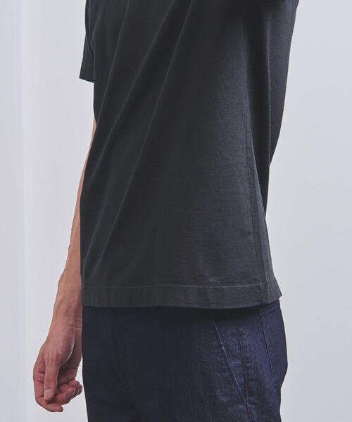 UNITED ARROWS（ユナイテッドアローズ）の「＜UNITED ARROWS＞ アメリカン シーアイランドコットン クルーネック（Tシャツ/カットソー・メンズ・ホワイト/ベージュ/ネイビー/ブラック/ライトグレー・MEDIUM/SMALL/X-LARGE/X-SMALL/LARGE）」の12枚目の写真