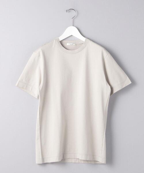 UNITED ARROWS（ユナイテッドアローズ）の「＜UNITED ARROWS＞ アメリカン シーアイランドコットン クルーネック（Tシャツ/カットソー・メンズ・ホワイト/ベージュ/ネイビー/ブラック/ライトグレー・MEDIUM/SMALL/X-LARGE/X-SMALL/LARGE）」の20枚目の写真