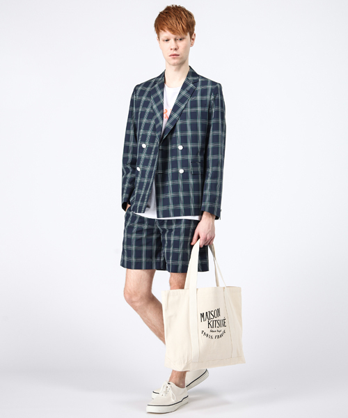 Maison Kitsune（メゾンキツネ）の「MAIAON KITSUNE PALAIS ROYAL CANVAS BAG（トートバッグ・メンズ・その他・FREE）」の7枚目の写真