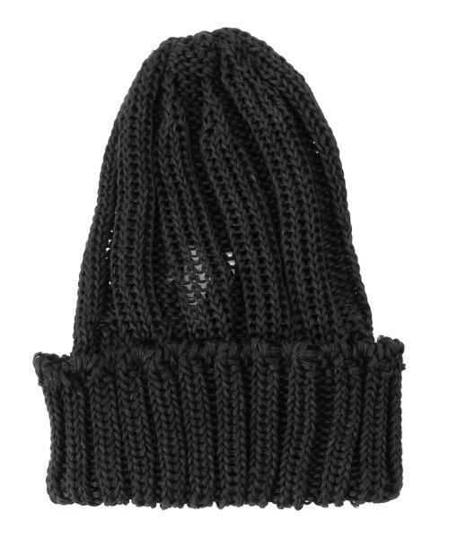 BEAMS PLUS(ビームスプラス)の「BEAMS PLUS / コットンリブワッチキャップ (ニットキャップ/ビーニー・メンズ・ナチュラル/ブラック/ネイビー/グレー・ONE SIZE)」の7枚目の写真