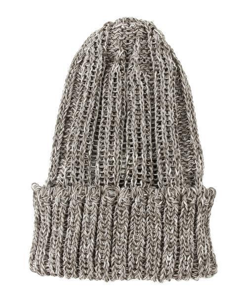BEAMS PLUS(ビームスプラス)の「BEAMS PLUS / コットンリブワッチキャップ (ニットキャップ/ビーニー・メンズ・ナチュラル/ブラック/ネイビー/グレー・ONE SIZE)」の8枚目の写真