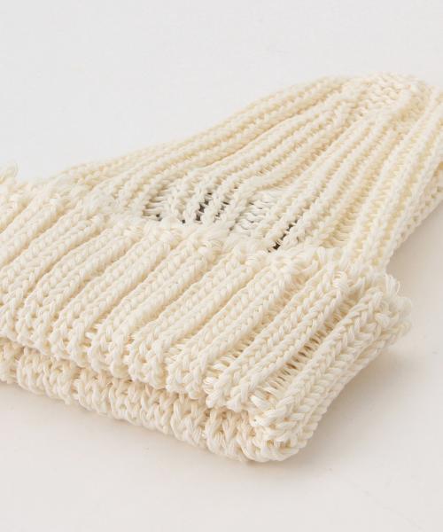 BEAMS PLUS(ビームスプラス)の「BEAMS PLUS / コットンリブワッチキャップ (ニットキャップ/ビーニー・メンズ・ナチュラル/ブラック/ネイビー/グレー・ONE SIZE)」の17枚目の写真