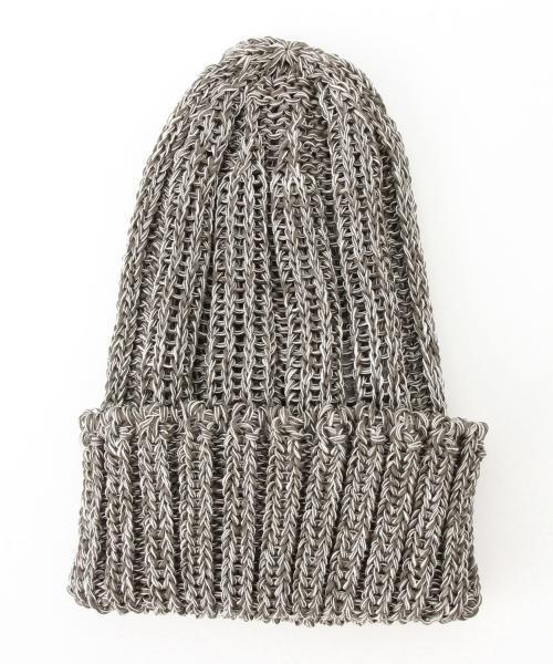 BEAMS PLUS(ビームスプラス)の「BEAMS PLUS / コットンリブワッチキャップ (ニットキャップ/ビーニー・メンズ・ナチュラル/ブラック/ネイビー/グレー・ONE SIZE)」の18枚目の写真