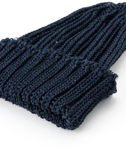 BEAMS PLUS(ビームスプラス)の「BEAMS PLUS / コットンリブワッチキャップ (ニットキャップ/ビーニー・メンズ・ナチュラル/ブラック/ネイビー/グレー・ONE SIZE)」の15枚目の写真