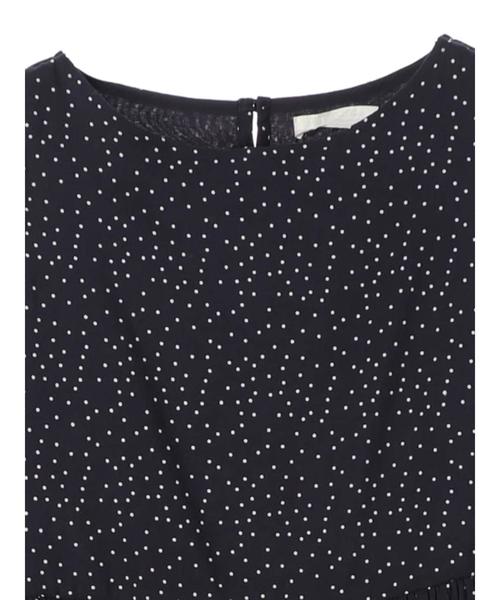 AMERICAN HOLIC（アメリカンホリック）の「ギャザーマキシワンピース（ワンピース・レディース・チャコールグレー/マスタード/その他5/ストライプ/ドット・FREE）」の16枚目の写真