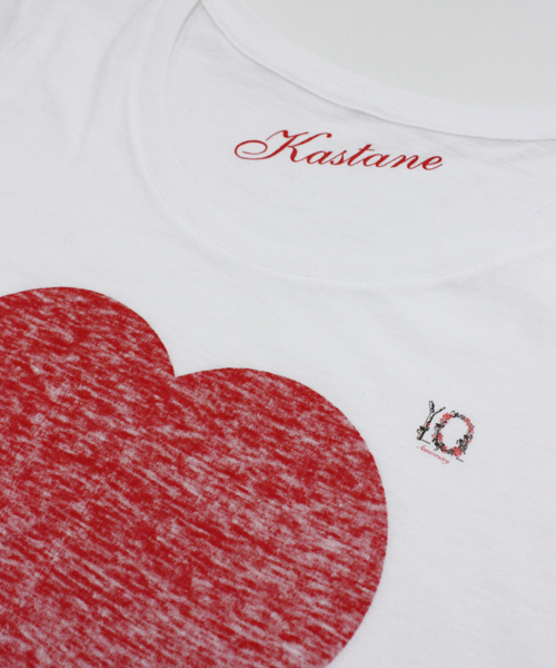 Kastane（カスタネ）の「【Kastane×羊毛とおはな】　10ｔｈ☆Anniversary SET（Tシャツ/カットソー・レディース・ホワイト・FREE）」の3枚目の写真