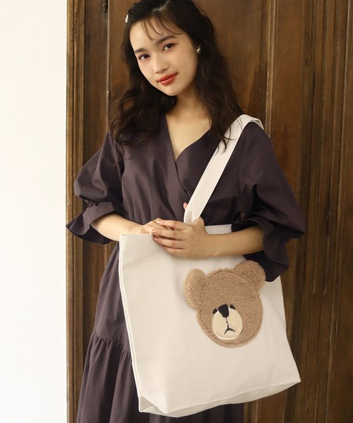 one after another NICE CLAUP（ワンアフターアナザーナイスクラップ）の「カシュクールティアードロングワンピース（ワンピース・レディース・モカ/ブラウン系その他・FREE）」の7枚目の写真