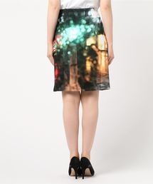 agnes b.（アニエスベー）の「NQ11 JUPE フォトプリントスカート  