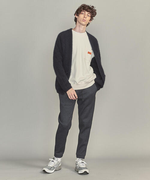 BEAUTY&YOUTH UNITED ARROWS（ビューティーアンドユースユナイテッドアローズ）の「BY スウェットフリース ジョガーパンツ（スウェットパンツ・メンズ・ネイビー/ブラック/ダークブラウン/グレー・L/XL/S/M）」の8枚目の写真
