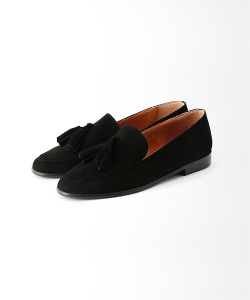 SLOBE IENA（スローブイエナ）の「【MARION TOUFET/マリオントゥッフェ】 タッセルスリッポン（スリッポン・レディース・ブラック/ベージュ・36/37/38/39）」の2枚目の写真