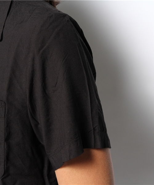 HYSTERIC GLAMOUR（ヒステリックグラマー）の「RS/TOUR THE AMERICA pt 半袖オープンカラーSH（シャツ/ブラウス・メンズ・ブラック・LARGE/MEDIUM/SMALL）」の3枚目の写真