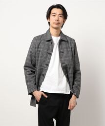 /メルトンウールステンカラーコート/
