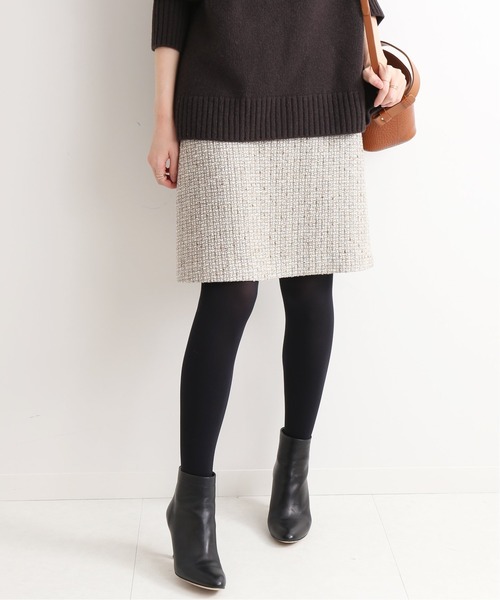 IENA（イエナ）の「TWEEDスカート◆（スカート・レディース・ブラック/ベージュ・40/38/36/34）」の15枚目の写真