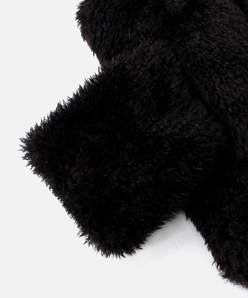 AZUL by moussy（アズールバイマウジー）の「BOA TIPPET/ボアティペット（マフラー・レディース・ブラック/ベージュ/ブラウン・FREE）」の10枚目の写真