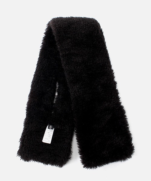 AZUL by moussy（アズールバイマウジー）の「BOA TIPPET/ボアティペット（マフラー・レディース・ブラック/ベージュ/ブラウン・FREE）」の9枚目の写真