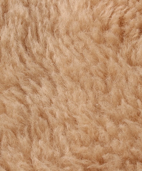 AZUL by moussy（アズールバイマウジー）の「BOA TIPPET/ボアティペット（マフラー・レディース・ブラック/ベージュ/ブラウン・FREE）」の4枚目の写真