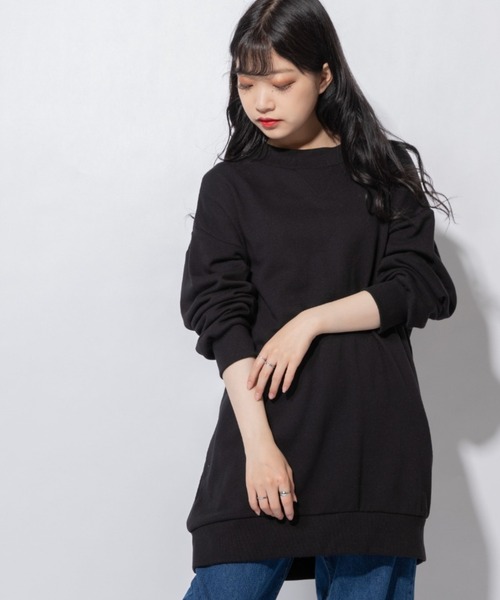 Mysa&Liina（ミーサリーナ）の「ビッグシルエットトレーナー（スウェット・レディース・ピンク/ホワイト/ベージュ/ブラック・L/M）」の2枚目の写真