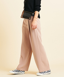 BEAUTY&YOUTH UNITED ARROWS | BY∴ ジョーゼットタックワイドパンツ -ウォッシャブル-(その他パンツ)