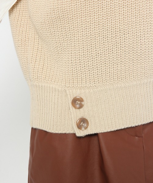 Heather(ヘザー)の「ラインニットベスト 873469(ベスト・レディース・ピンク系その他/ベージュ系その他/グリーン系その他/ホワイト系その他・FREE)」の18枚目の写真