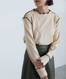 select MOCA | 2021 AW バイカラーリンキングトップス(Tシャツ/カットソー)