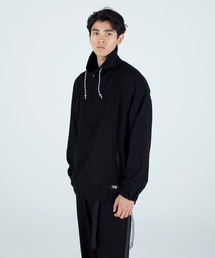 Y-3　ヨウジヤマモト ウールフランネル ハーフZIPセーター 53741681b_8_d_215.jpg