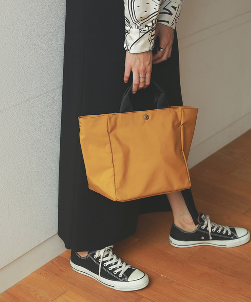 Breath TOPKAPI（ブレストプカピ）の「[トプカピ ブレス] TOPKAPI BREATH プレンティ トートバッグ M（トートバッグ・レディース・ブラック/ベージュ/サーモンピンク/カーキ/クリーム/モスグリーン・FREE）」の5枚目の写真