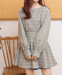 Mysa&Liina | バックオープンチュニック(チュニック)