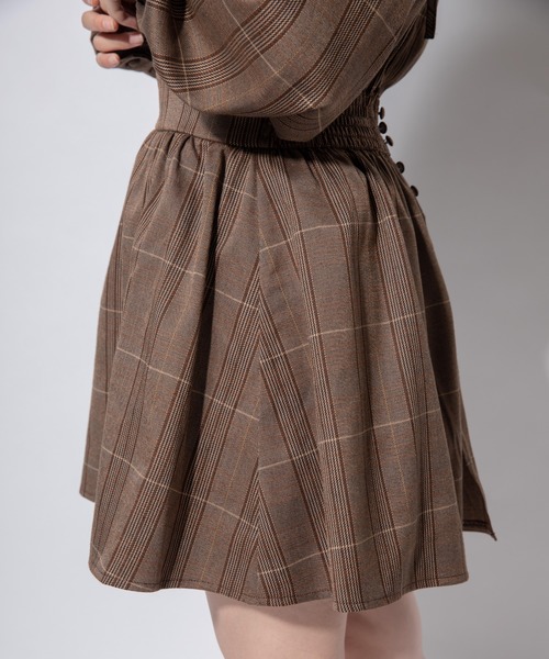 Mysa&Liina(ミーサリーナ)の「後ろリボンペプラムチュニック(チュニック・レディース・ベージュ/ブラウン/グレー・M)」の7枚目の写真