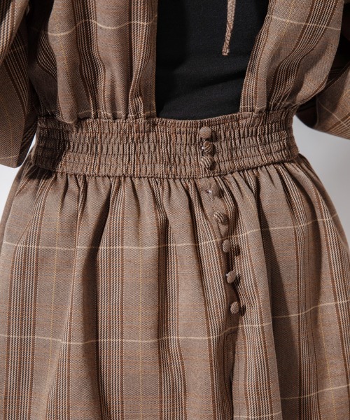 Mysa&Liina(ミーサリーナ)の「後ろリボンペプラムチュニック(チュニック・レディース・ベージュ/ブラウン/グレー・M)」の8枚目の写真