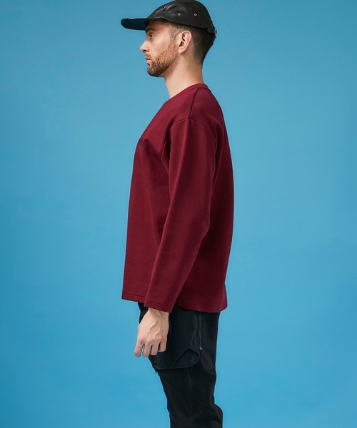 WHITE MOUNTAINEERING（ホワイトマウンテニアリング）の「【White Mountaineering】LOGO EMBROIDERIED SWEATSHIRT/WM2073509（スウェット・メンズ・ブラック/グレー/ワインレッド・1/2/3）」の12枚目の写真