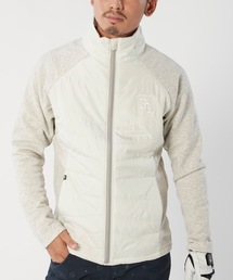 【FILA:フィラゴルフ】メンズジップアップブルゾン/ ユニセックス スポーツカジュアル ゴルフウェア スポーティー