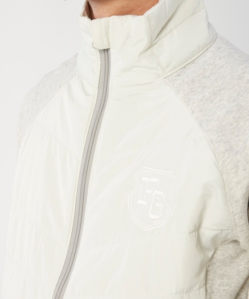 FILA(フィラ)の「【FILA:フィラゴルフ】メンズジップアップブルゾン/ ユニセックス スポーツカジュアル ゴルフウェア スポーティー(ブルゾン・メンズ・ホワイト・MEDIUM/LARGE/X-LARGE)」の7枚目の写真