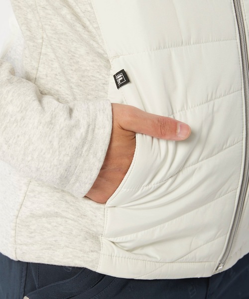 FILA(フィラ)の「【FILA:フィラゴルフ】メンズジップアップブルゾン/ ユニセックス スポーツカジュアル ゴルフウェア スポーティー(ブルゾン・メンズ・ホワイト・MEDIUM/LARGE/X-LARGE)」の6枚目の写真