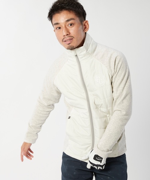 FILA(フィラ)の「【FILA:フィラゴルフ】メンズジップアップブルゾン/ ユニセックス スポーツカジュアル ゴルフウェア スポーティー(ブルゾン・メンズ・ホワイト・MEDIUM/LARGE/X-LARGE)」の9枚目の写真