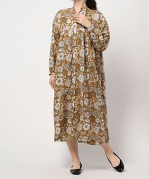 CRAFT STANDARD BOUTIQUE | バンドカラーギャザー2WAYワンピース●(ワンピース)