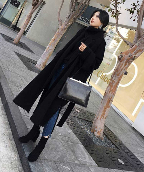 Girly Doll（ガーリードール）の「チェスターコート（チェスターコート・レディース・チャコールグレー/ダークブラウン/キャメル/ブラウン/ベージュ/ブルーグレー/カーキ/イエロー/グリーン/ブラック・L/XL/M）」の19枚目の写真