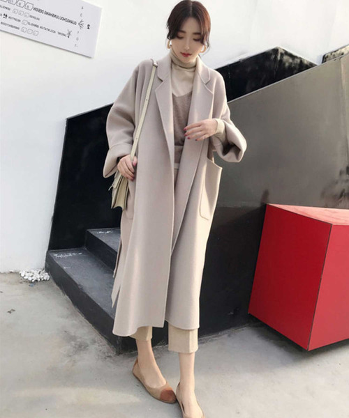 Girly Doll（ガーリードール）の「チェスターコート（チェスターコート・レディース・チャコールグレー/ダークブラウン/キャメル/ブラウン/ベージュ/ブルーグレー/カーキ/イエロー/グリーン/ブラック・L/XL/M）」の21枚目の写真