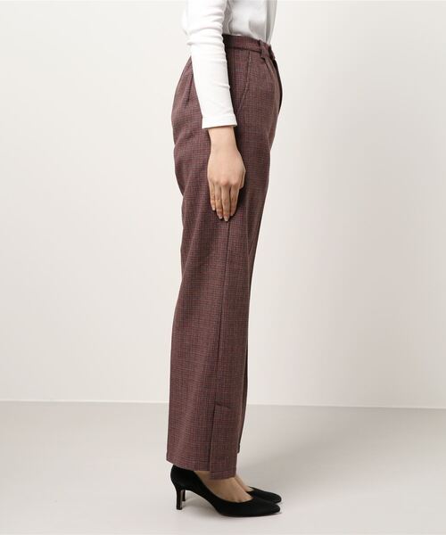 archives（アルシーヴ）の「ガンクラブチェックパンツ（その他パンツ・レディース・チャコールグレー/ブラウン/ベージュ・MEDIUM）」の4枚目の写真