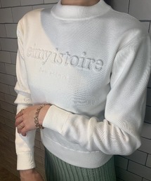 EIMY ISTOIRE | eimy エンボスニット(ニット/セーター)
