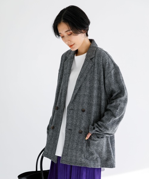 セール グレンチェックジャケット ブルゾン Koe コエ のファッション通販 Zozotown