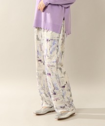 notch. | 水彩柄リラックスパンツ(その他パンツ)