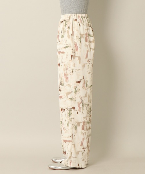 notch.（ノッチ）の「水彩柄リラックスパンツ（その他パンツ・レディース・パープル/ブラウン・TM/M）」の10枚目の写真