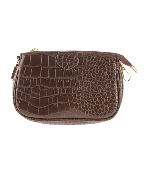 dazzlin(ダズリン)の「カタオシショルダースクエアバッグ(ショルダーバッグ・レディース・ホワイト/ブラック/ベージュ/ブラウン・FREE)」の11枚目の写真