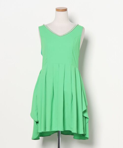 セール ブランド古着 ビジューノースリーブワンピース ワンピース Loveless ラブレス のファッション通販 Zozoused