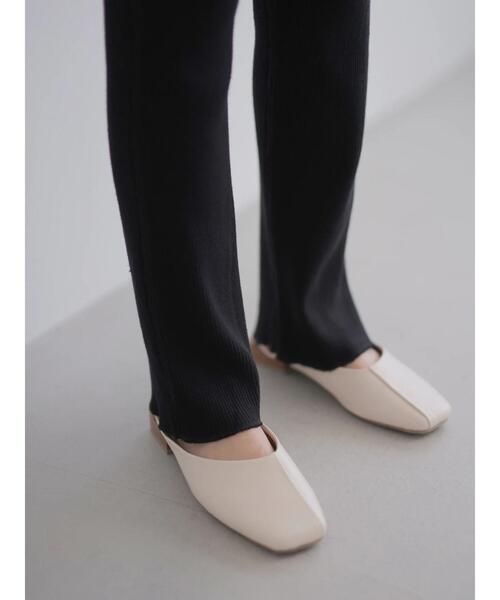 AMERICAN HOLIC（アメリカンホリック）の「リブカットレギンス　＊（その他パンツ・レディース・ブラック/アイボリー・M/L）」の5枚目の写真