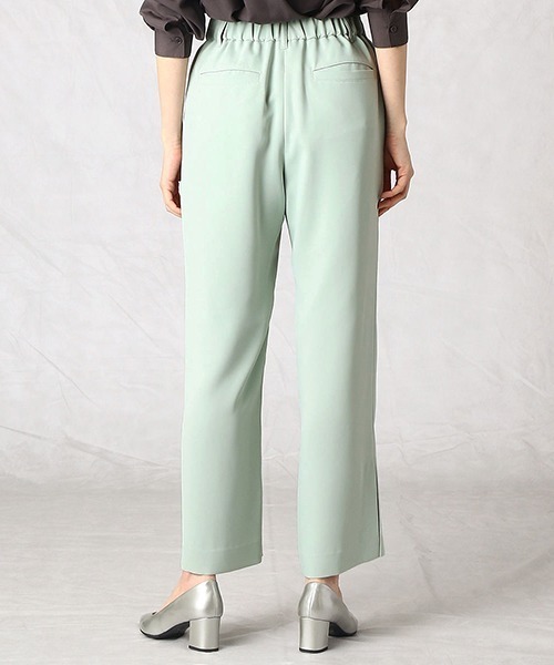 Comme Ca Mature(コムサマチュア)の「ダブルクロスパンツ(スラックス・レディース・グリーン/ネイビー/ベージュ・MEDIUM/LARGE)」の11枚目の写真