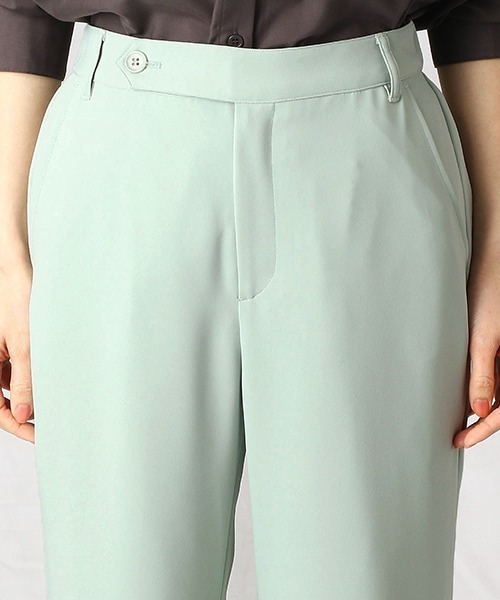 Comme Ca Mature(コムサマチュア)の「ダブルクロスパンツ(スラックス・レディース・グリーン/ネイビー/ベージュ・MEDIUM/LARGE)」の12枚目の写真