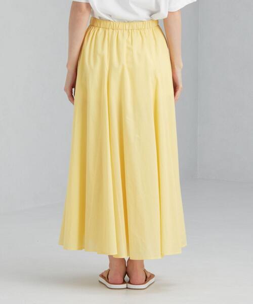 green label relaxing（グリーンレーベルリラクシング）の「CFC マチツキ フレア スカート（スカート・レディース・ブラック/モカ/ライム/コバルトブルー・FREE）」の15枚目の写真