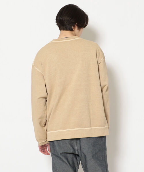CAL O LINE(キャルオーライン)の「CAL O LINE /キャルオーライン SWEAT CARDIGAN スウェットカーディガン(カーディガン/ボレロ・メンズ・ベージュ・LARGE/X-LARGE)」の3枚目の写真
