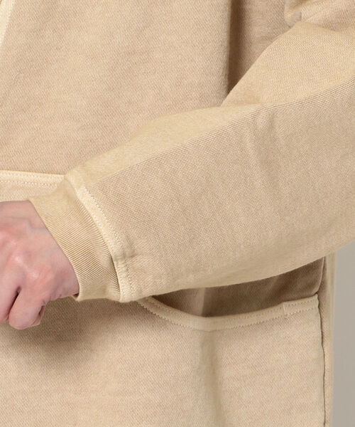 CAL O LINE(キャルオーライン)の「CAL O LINE /キャルオーライン SWEAT CARDIGAN スウェットカーディガン(カーディガン/ボレロ・メンズ・ベージュ・LARGE/X-LARGE)」の7枚目の写真